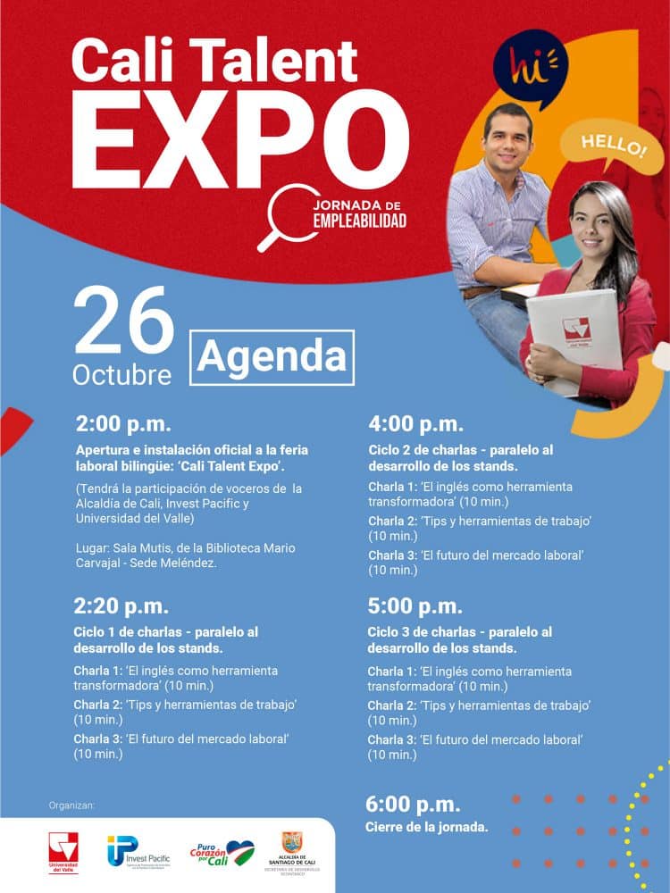 Agenda Cali Talent Expo