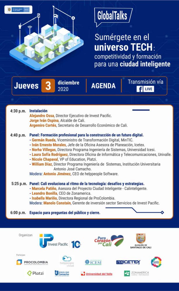 globaltalks tecnología, Invest Pacific