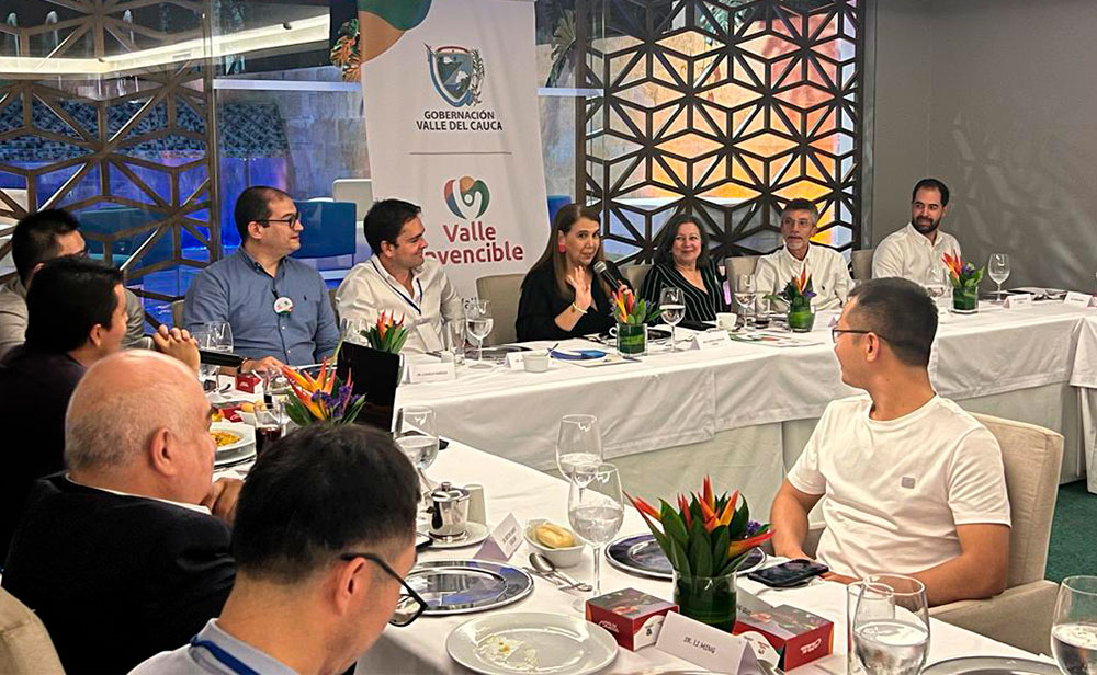 Así avanza la visita de un grupo de empresarios chinos en el Valle del Cauca