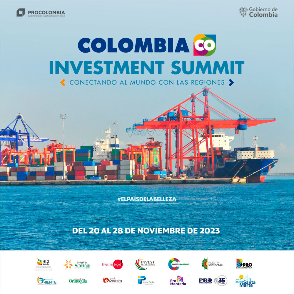 colombia investment summit 2023, Invest Pacific