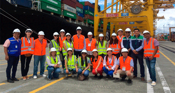 An international delegation was connected with Buenaventura’s port, Invest Pacific