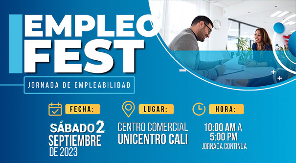 En Cali: más de 2.400 vacantes se ofrecerán en ‘Empleo Fest 2023, el 2 Sept.