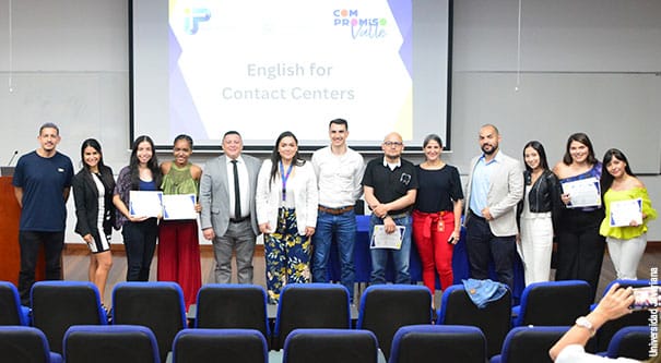 English for Contact Centers graduó la segunda cohorte de jóvenes caleños