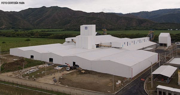 Yara Colombia launches its fertilizer facility, the biggest and most modern in Latin America, Invest Pacific