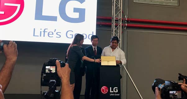 LG Electronics settled a new logistics complex in Valle del Cauca, Invest Pacific