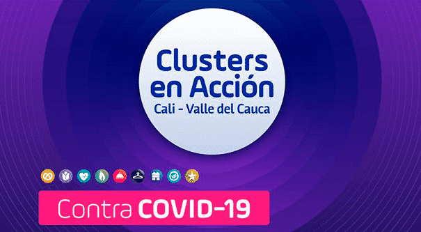 Los empresarios de las Iniciativas Cluster de Cali y el Valle del Cauca contra el COVID 19, Invest Pacific