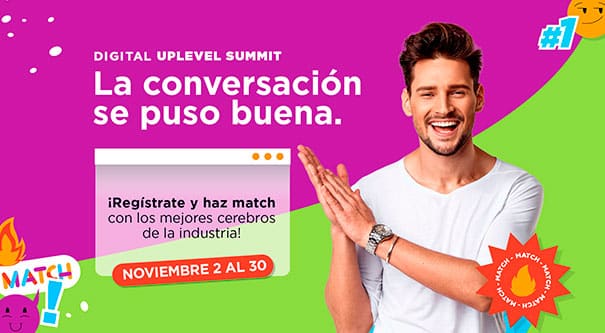 Más de 20 expertos compartirán sus conocimientos de manera gratuita durante el Digital UpLevel Summit